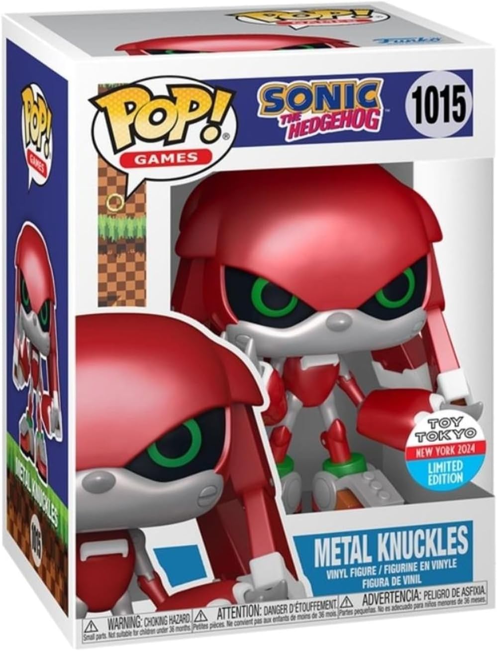 Funko Pop Games Sonic The Hedgehog Metal Knuckles 1015